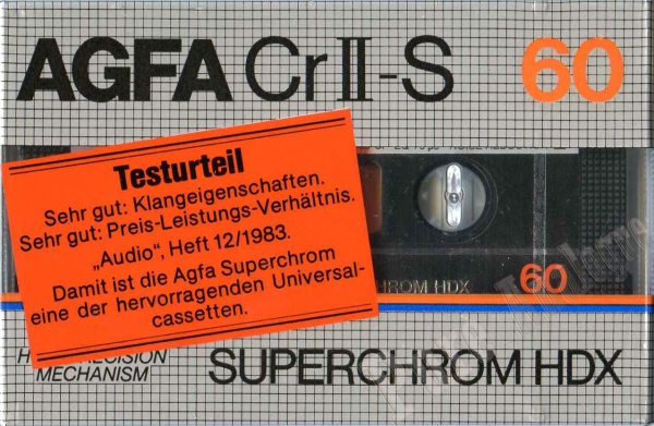 AGFA CrII-S SUPERCHROM HDX (1982) EUR