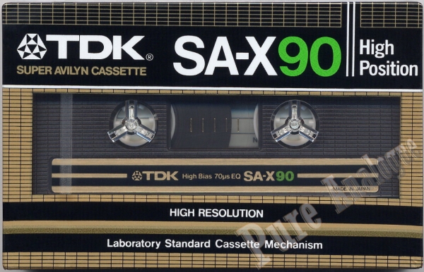 TDK SA-X (1982) EUR