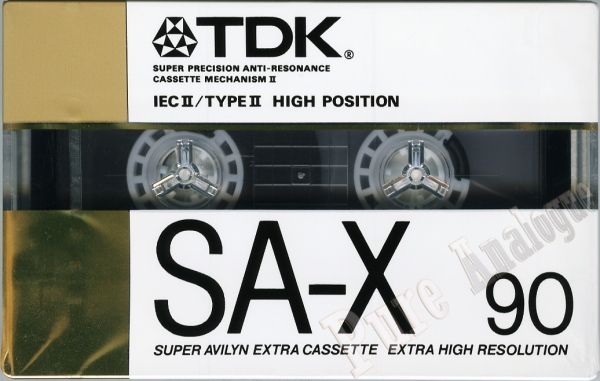 TDK SA-X (1988) EUR