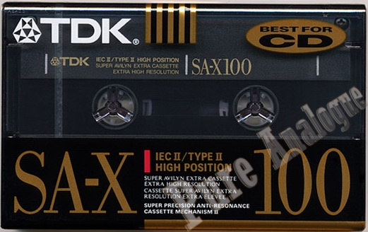 TDK SA-X (1991) US