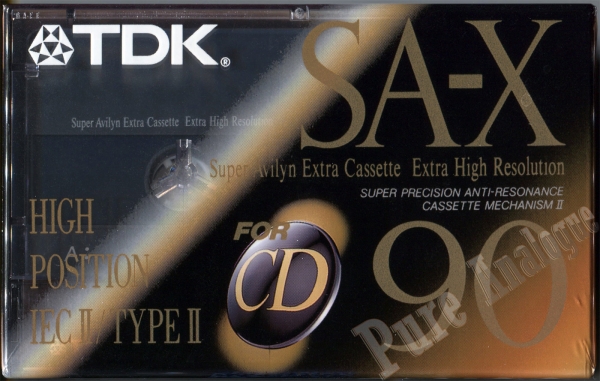 TDK SA-X (1992) EUR