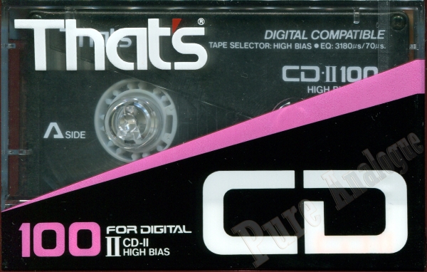 That's CD-II (1989) US