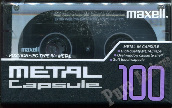 Maxell Metal Capsule (1991) US