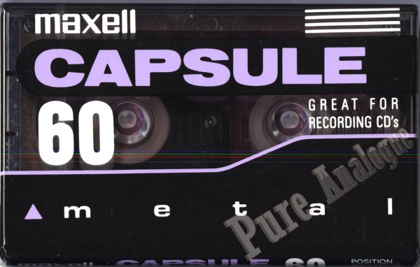 Maxell Metal Capsule (1996) US